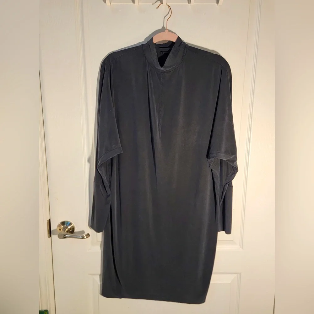 Lululemon Lab-Vindur Dress *FULL CUPRO DRESS• SUPER RARE•Black•NWOT NEW• Large - Picture 6 of 14